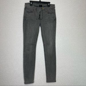 𝅺RTA - Road To Awe Stone Wash Skinny Jeans Gray 25